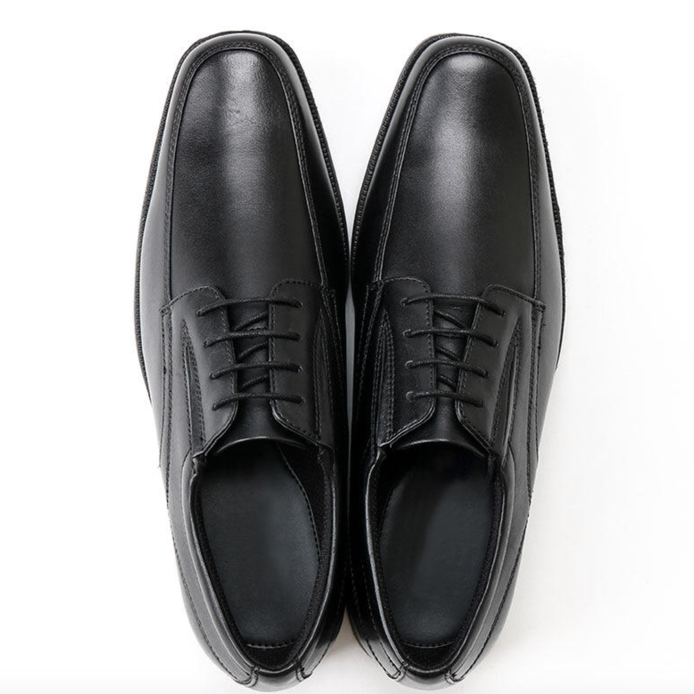 Men’s Formal Leather Dress Shoes – Light-Colored Waterproof Slip-On Business Shoes for Autumn