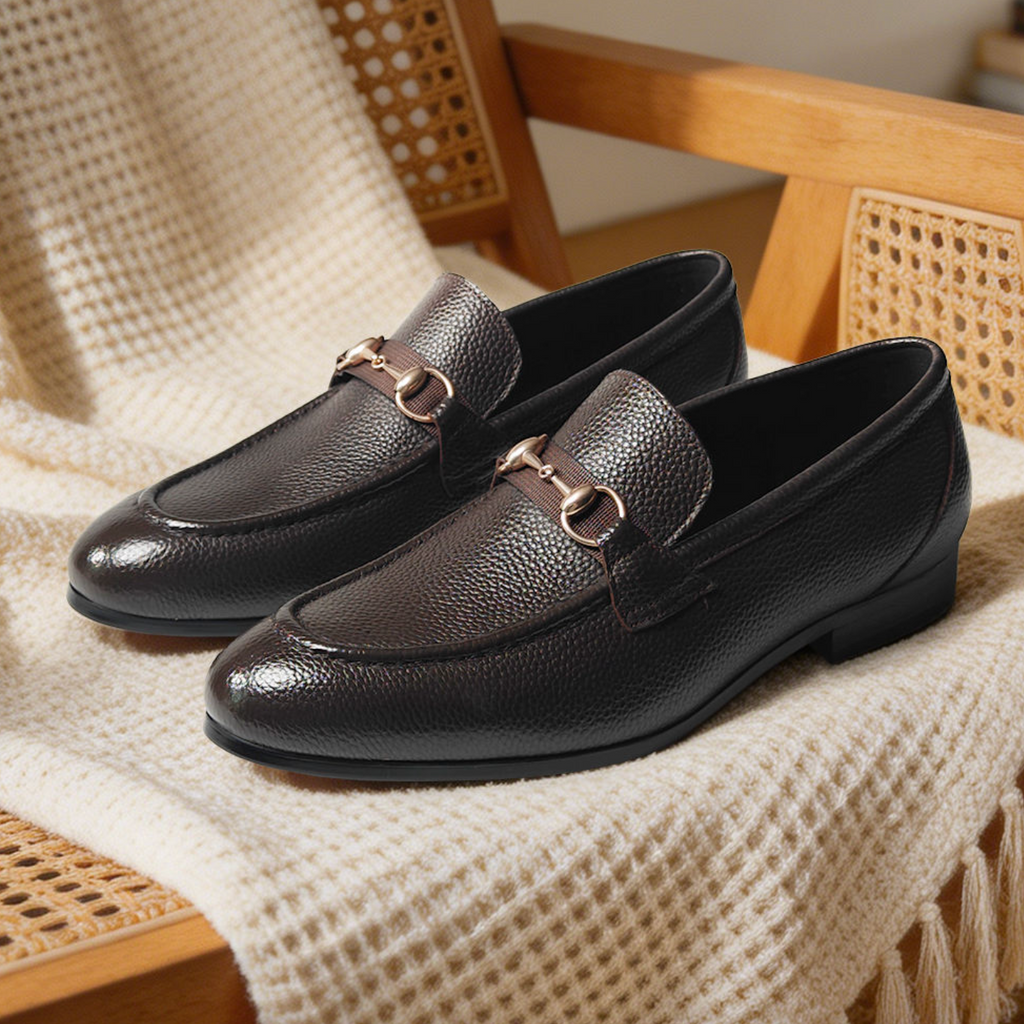 Men’s Lightweight Slip-On Loafers – Breathable Anti-Slip Casual Walking Shoes